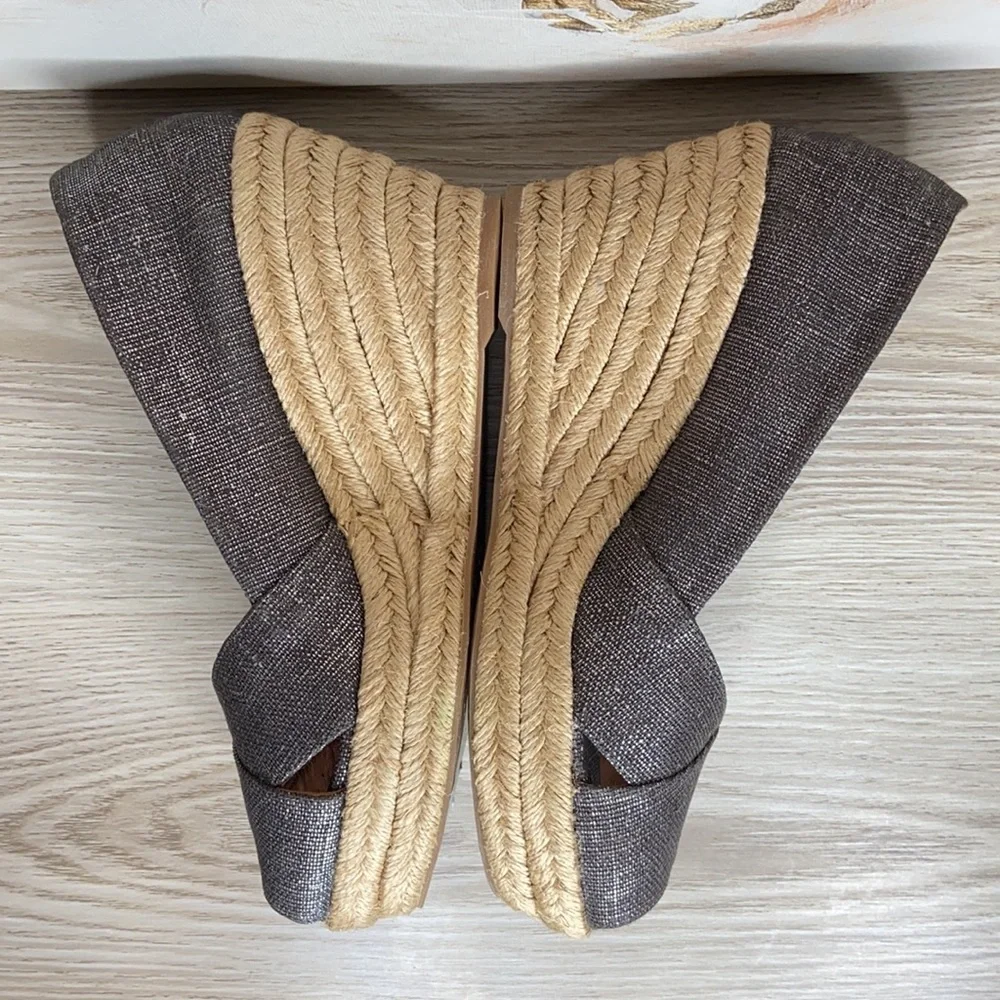 Tory Burch Filipa Wedge Espadrille size 9.5